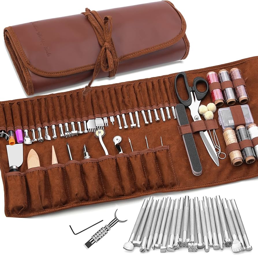 An application scenario or product detail of leather making supplies - Image 1