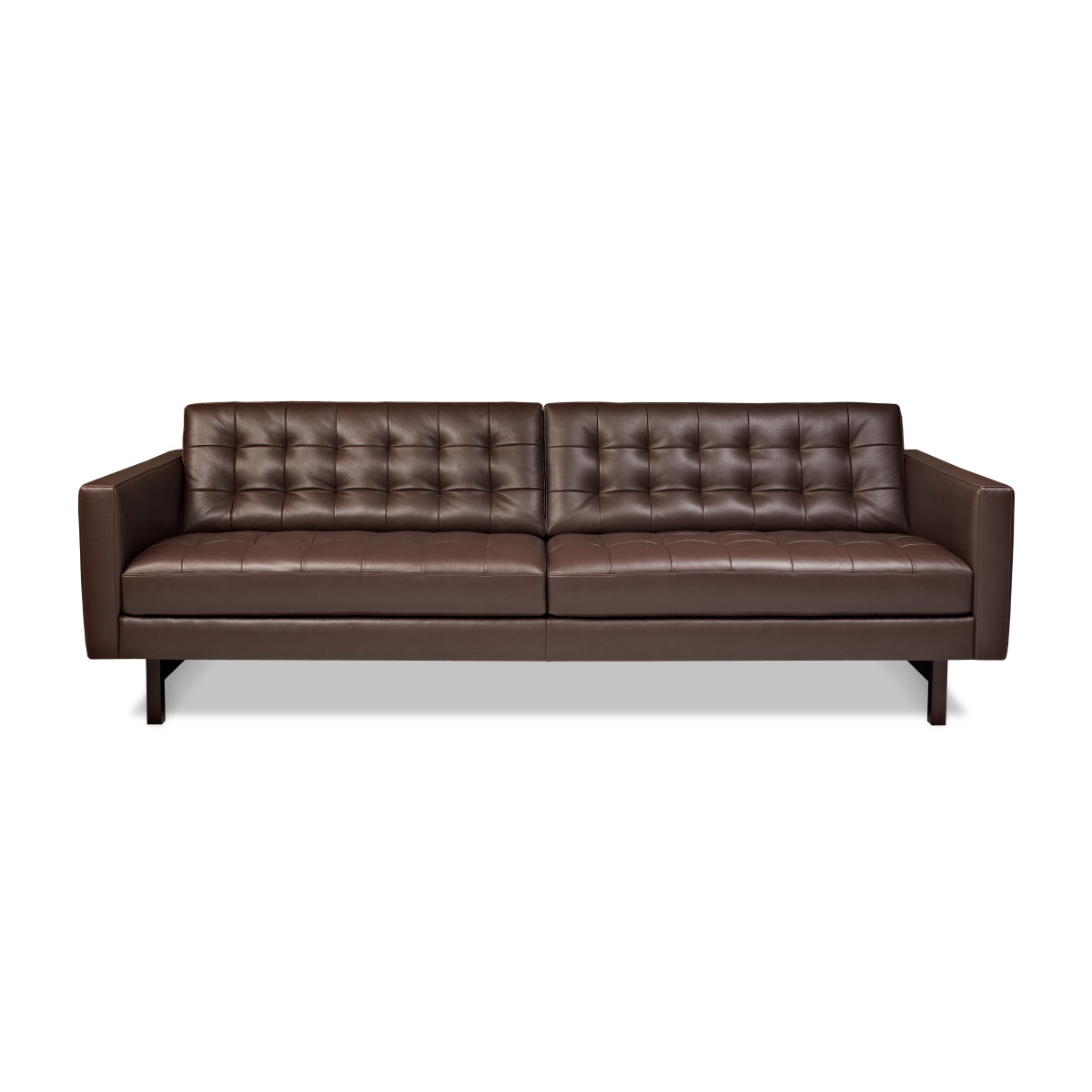 An application scenario or product detail of leather microsuede sofa - Image 19