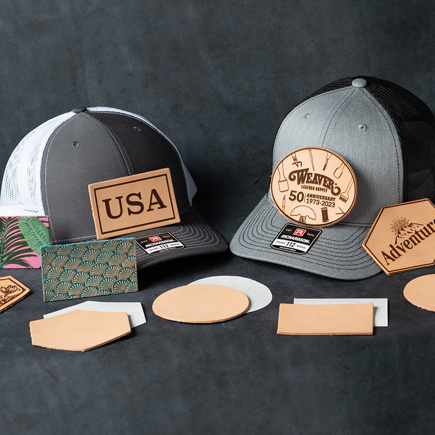 An application scenario or product detail of leather patches for hats wholesale - Image 9