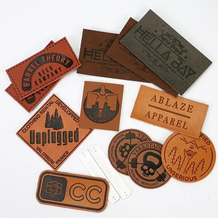An application scenario or product detail of leather patches for hats wholesale - Image 15