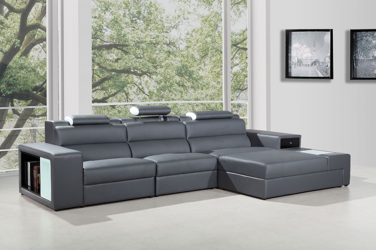 An application scenario or product detail of leather sectional sofa deals - Image 3