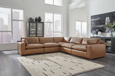 An application scenario or product detail of leather sectional sofa deals - Image 11