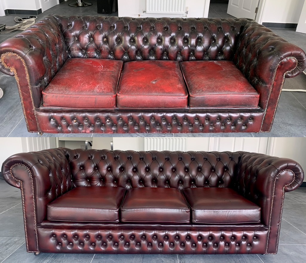 An application scenario or product detail of leather sofa dyeing service near me - Image 17