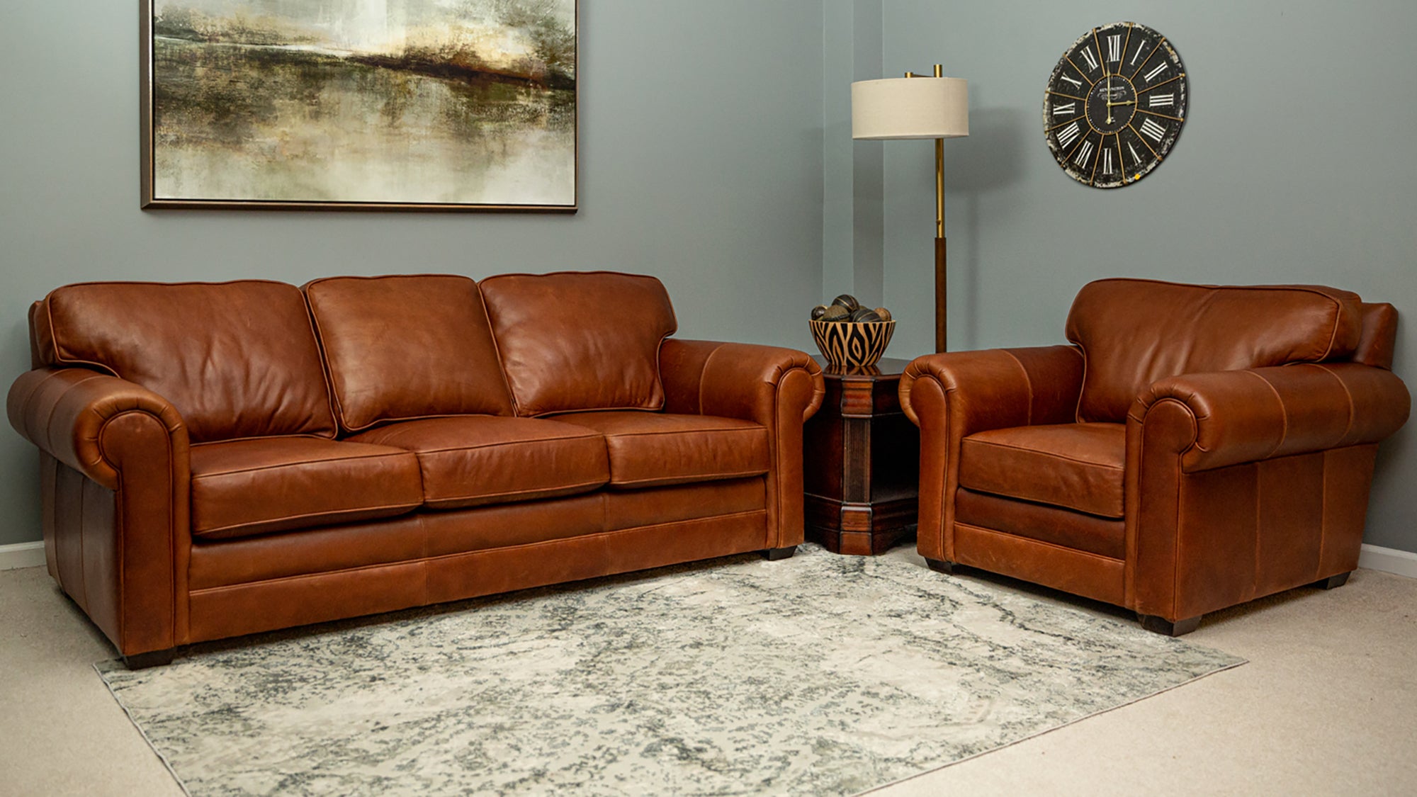 An application scenario or product detail of leather sofa manufacturers - Image 20