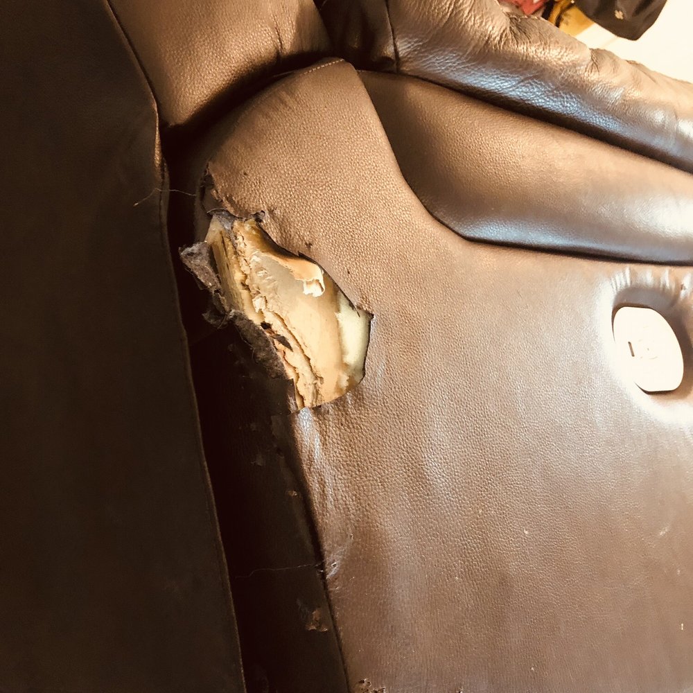 An application scenario or product detail of leather sofa repair service near me - Image 5