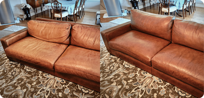An application scenario or product detail of leather sofa repair service near me - Image 9