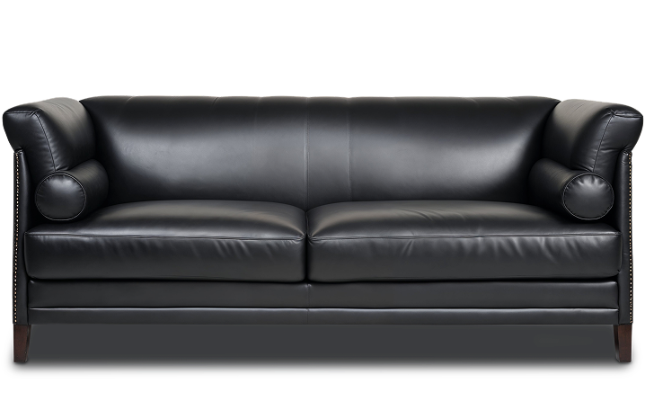 An application scenario or product detail of leather sofa vs microfiber - Image 5