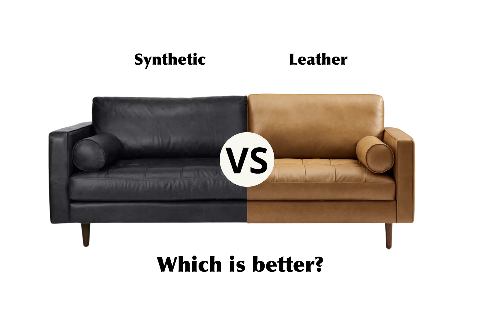 An application scenario or product detail of leather sofa vs microfiber - Image 9