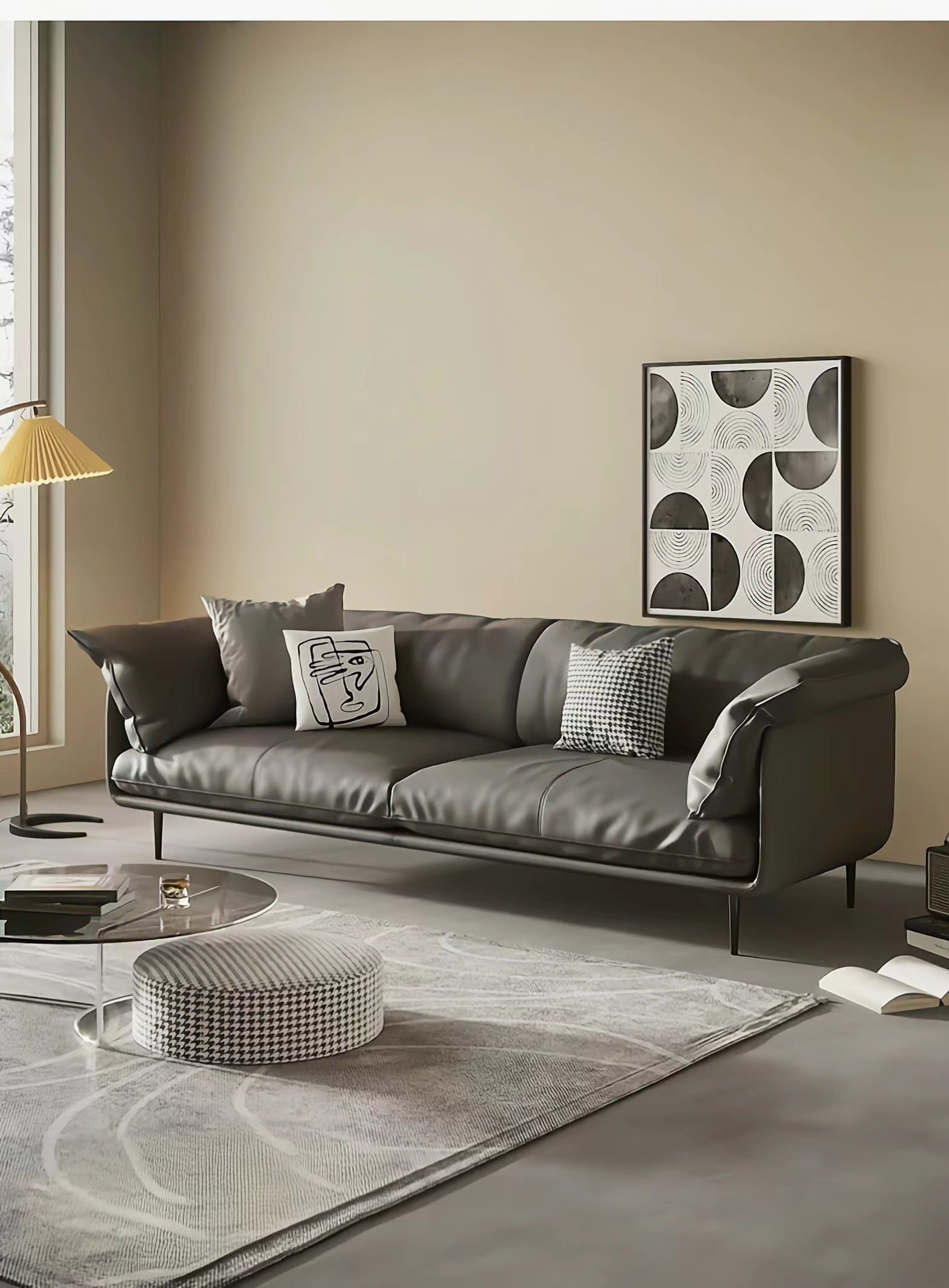 An application scenario or product detail of leather sofa wholesale - Image 20