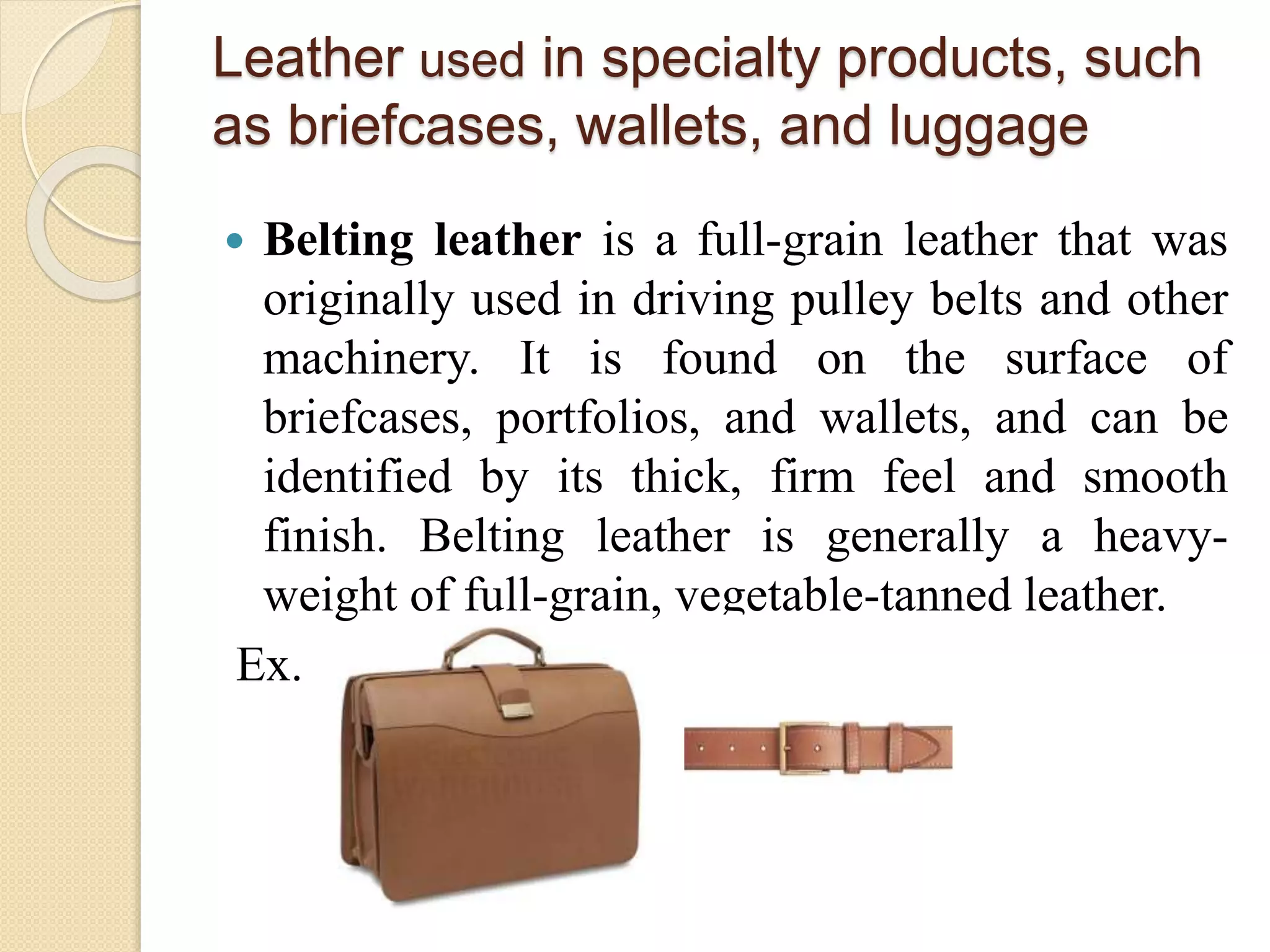 An application scenario or product detail of leather technology - Image 15