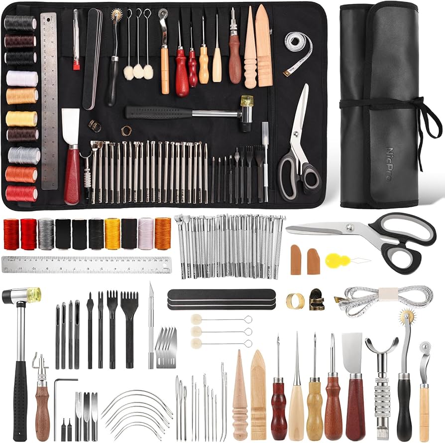 An application scenario or product detail of leather tooling supplies - Image 3
