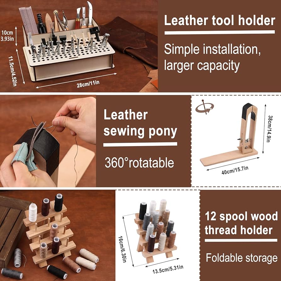 An application scenario or product detail of leather tooling supplies - Image 5