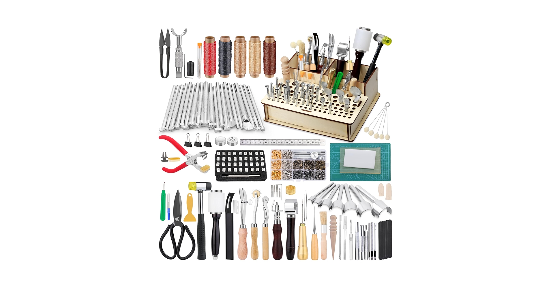 An application scenario or product detail of leather tools and supplies - Image 16