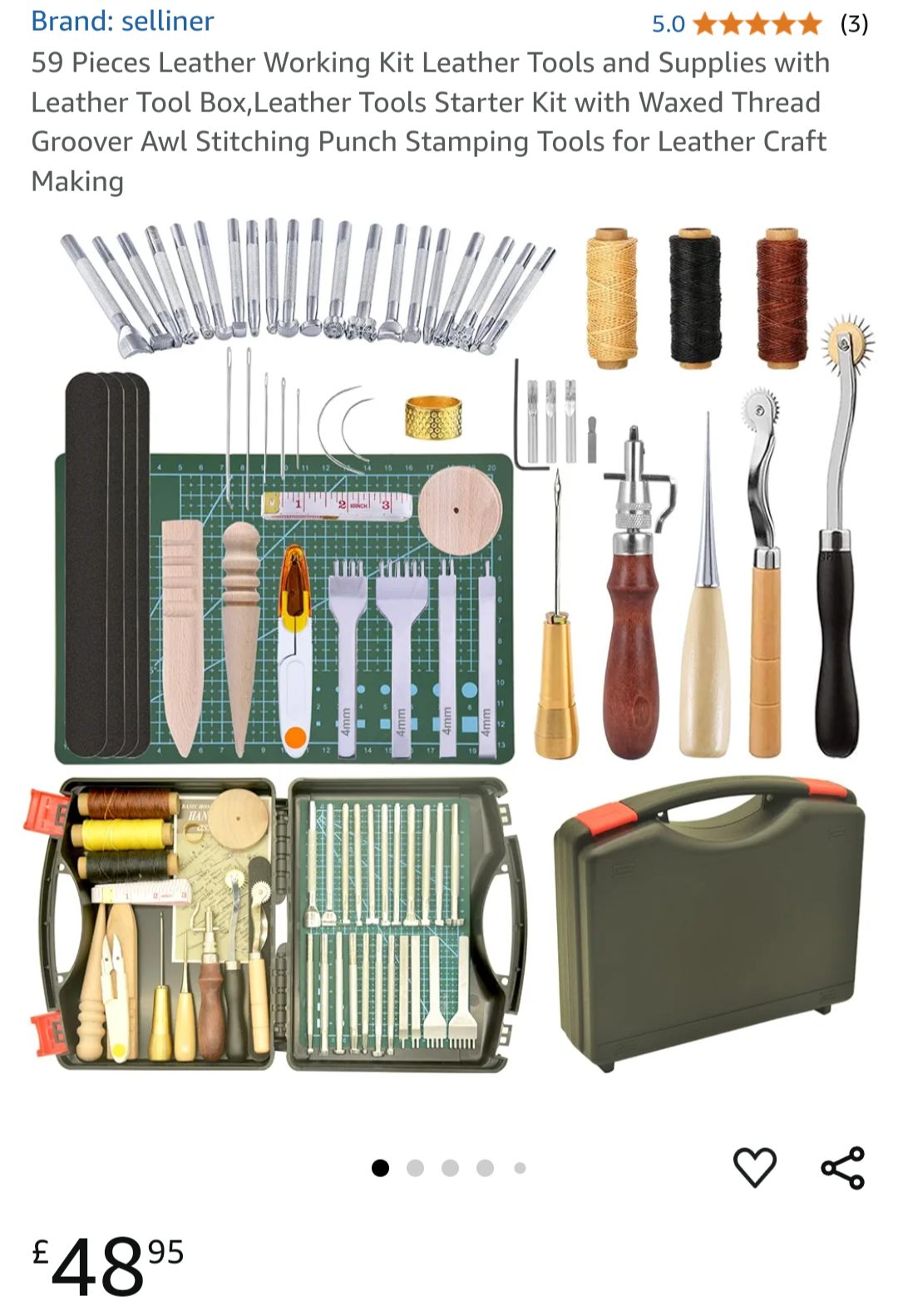 An application scenario or product detail of leather working tools and supplies - Image 12