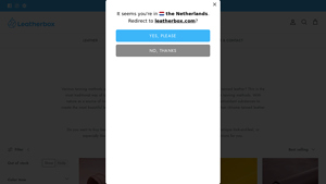 Leatherbox USA - Premium Vegetable Tanned Leather Products