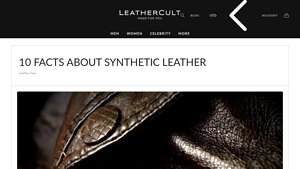 LeatherCult - Synthetic Leather Apparel