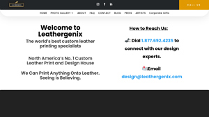 Leathergenix - Custom Leather Printing