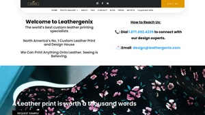 Leathergenix - Custom Printed Leather