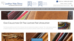 Leather Hide Store - Premium Upholstery Leather