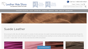 Leather Hide Store - Suede Leather