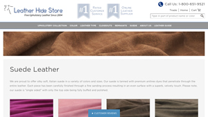 Leather Hide Store - Premium Suede Leather