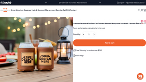 Leathering - Custom Leather Koozies