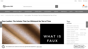 LeatherNeo - Faux Leather Solutions
