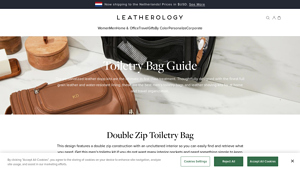 Leatherology - Double Zip Toiletry Bag