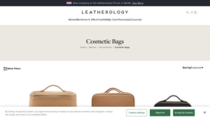 Leatherology - Personalized Makeup Bags
