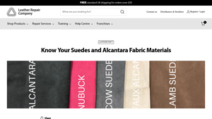 Leather Repair Company - Know Your Suedes and Alcantara Guide