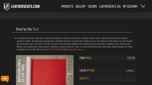 LeatherSeats - Automotive Interior Vinyl