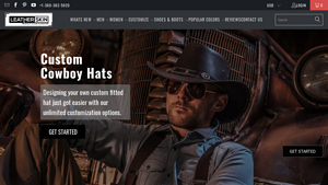 Leather Skin Shop - Custom Cowboy Hats