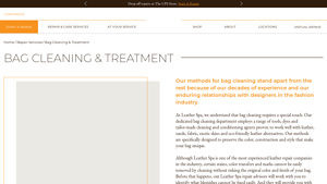 Leather Spa - Specialized Bag Cleaning Services