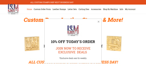 Leather Stamp Maker - Custom Brass Stamps