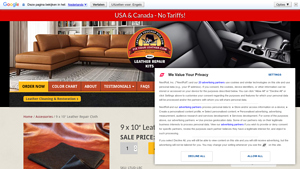 Leather Touch - 9 x 10 Leather Repair Cloth