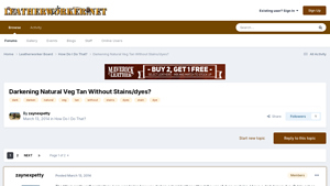 Leatherworker - Neatsfoot Oil