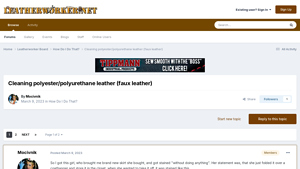 Leatherworker - Faux Leather Material