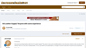 OA Leather Supply - Quality Leather Products