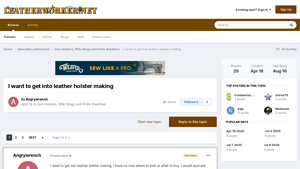 Leatherworker - Holster Making Essentials