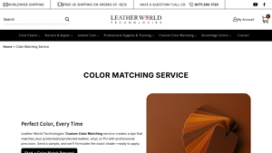 Leather World Technologies - Custom Leather Dye Color Matching Service