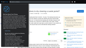 Life Hacks - Suede Jacket Care