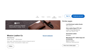 Mission Leather Co - Handcrafted Apple Accessories