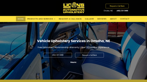 Lion's Automotive Upholstery - Vehicle Upholstery Services