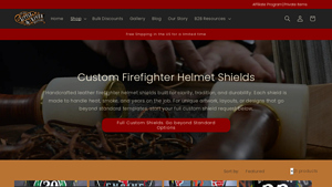 Little River Customs - Custom Firefighter Helmet Shields