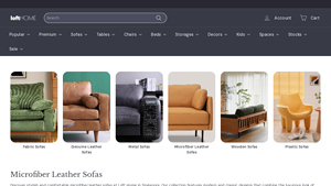 Loft Home - Microfiber Leather Sofas