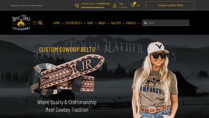 Lone Tree Leather Works - Custom Leather Cowboy Belts