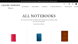 Louise Carmen - Premium Notebooks