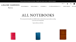 Louise Carmen - Notebooks