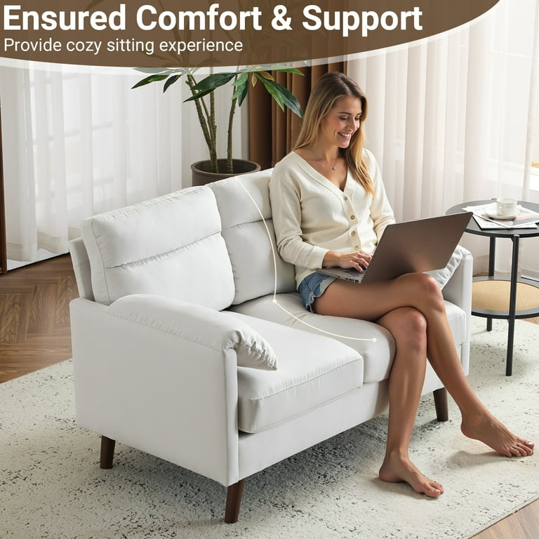 An application scenario or product detail of loveseat suede - Image 2