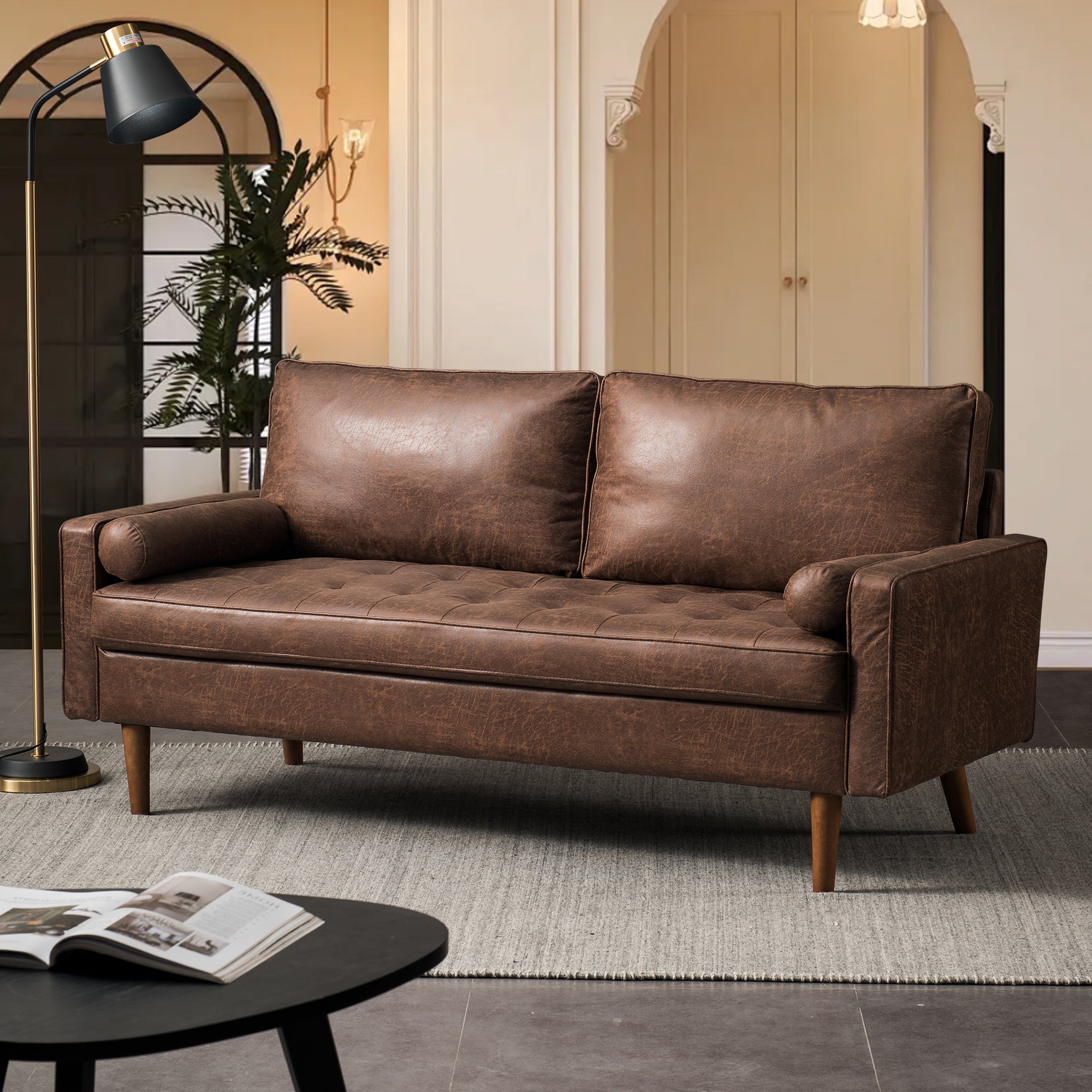 An application scenario or product detail of loveseat suede - Image 10